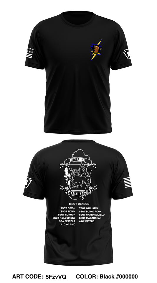 111th Security Forces Core Men's SS Performance Tee - 5FzvVQ