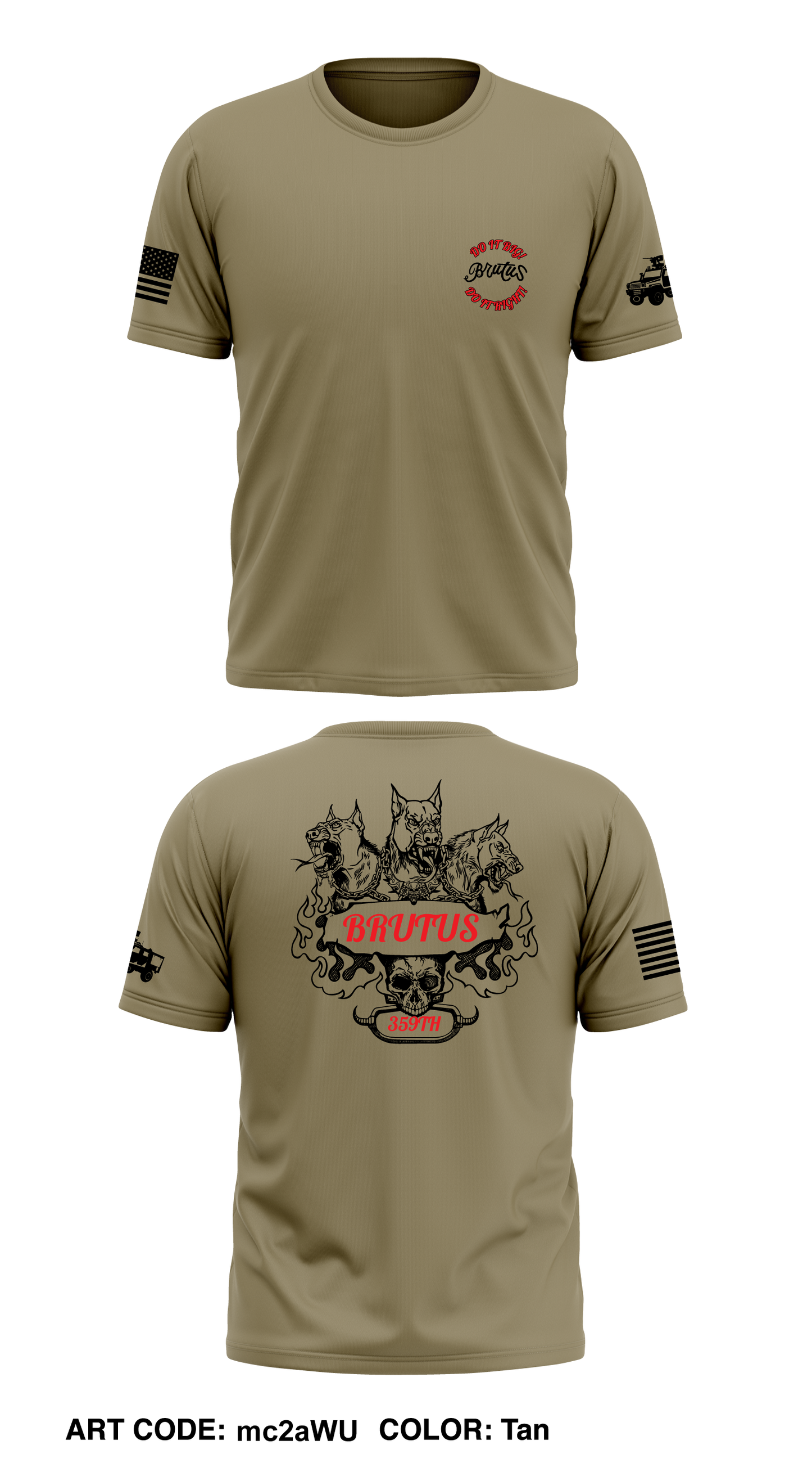 359th ICTC Core Men's SS Performance Tee - mc2aWU