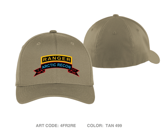 C-TROOP, 5-1 CAV Embroidered Flexfit Cap - 4FR2RE