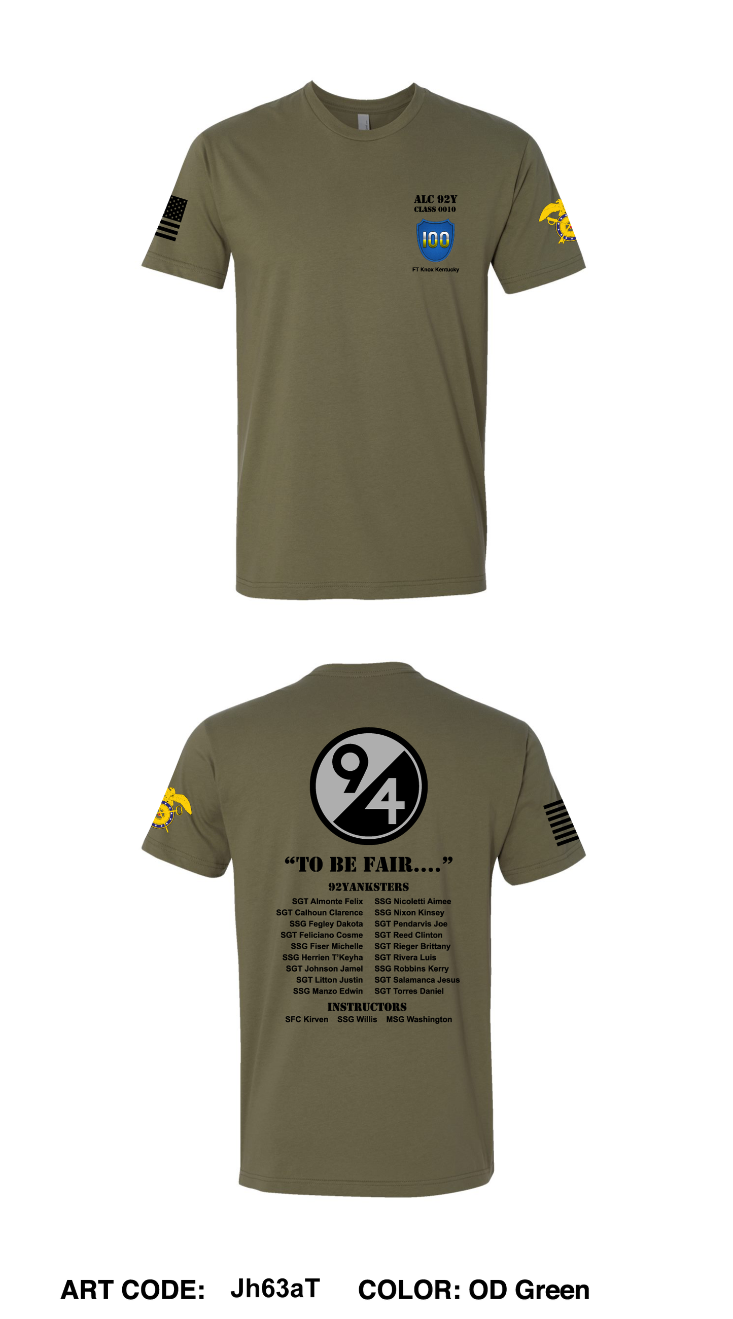 94th division Comfort Unisex Cotton SS Tee - Jh63aT