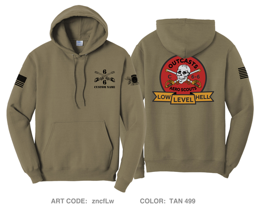 CUSTOM Charlie Troop Comfort Unisex Hooded Sweatshirt - zncfLw