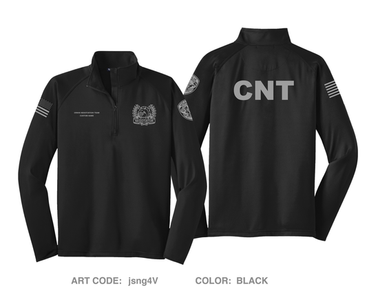 CUSTOM CNT Hi-Tech Performance Quarter-Zip Fleece Jacket - jsng4V