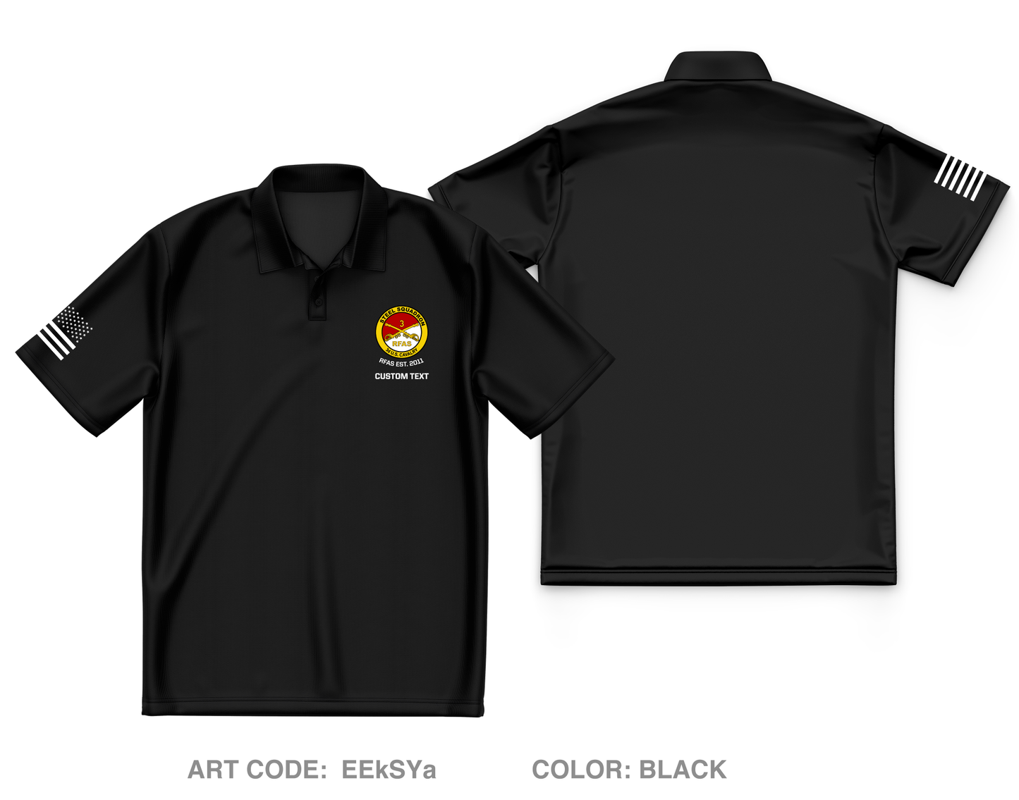 CUSTOM Lion Battery, RFAS, 3CR Core Men's SS Performance Polo - EEkSYa