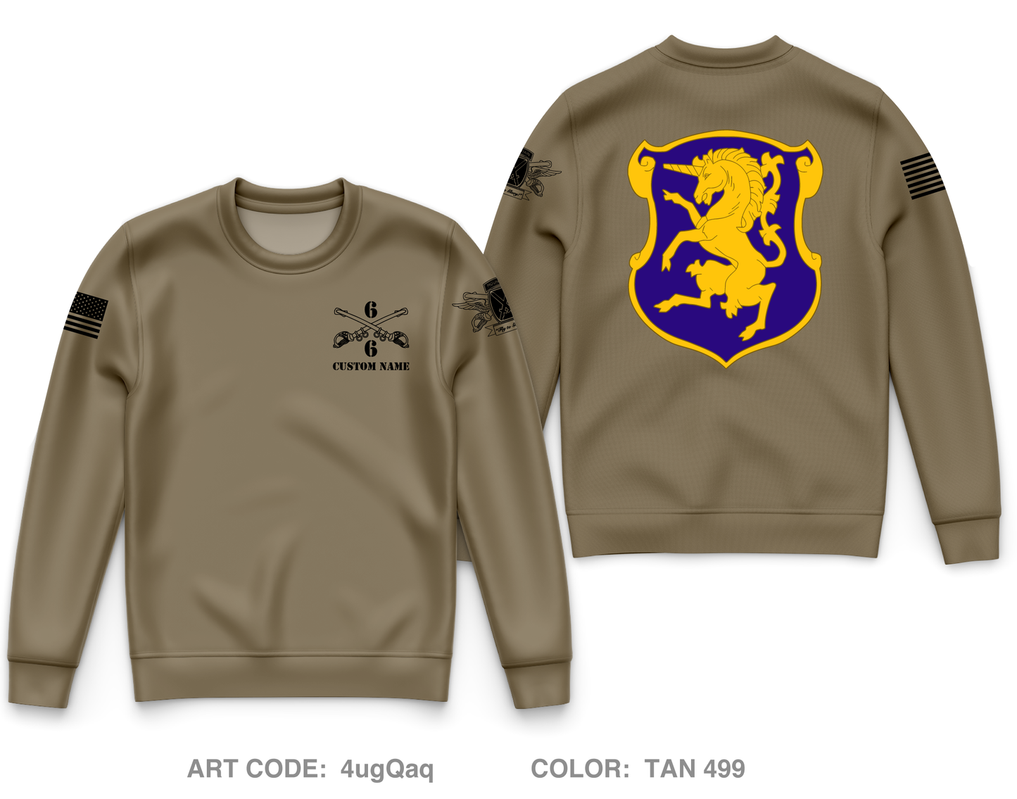 CUSTOM Squadron Core Men's Crewneck Performance Sweatshirt - 4ugQaq