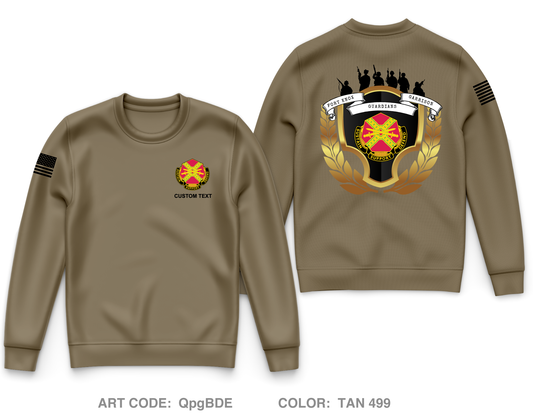 CUSTOM HHD USAG Fort Knox Core Men's Crewneck Performance Sweatshirt - QpgBDE