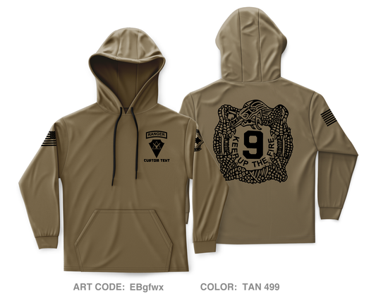 Custom NOBLE PLT, 4-9 IN Core Men's Hooded Performance Sweatshirt - EBgfwx