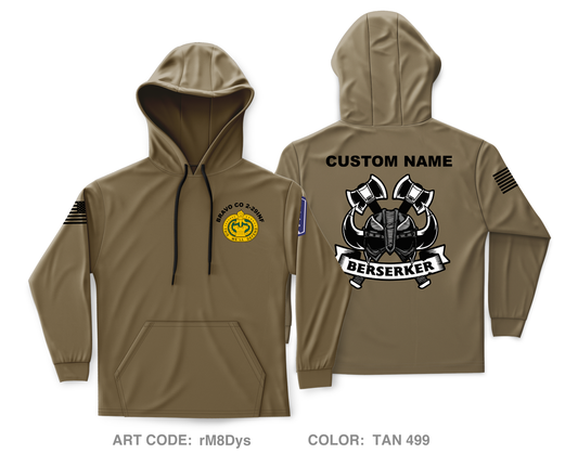 Custom B Co, 2-29IN Core Men's Hooded Performance Sweatshirt - rM8Dys