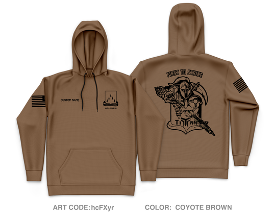 CUSTOM HHC 4-70TH AR Store 1 Core Men's Hooded Performance Sweatshirt - hcFXyr