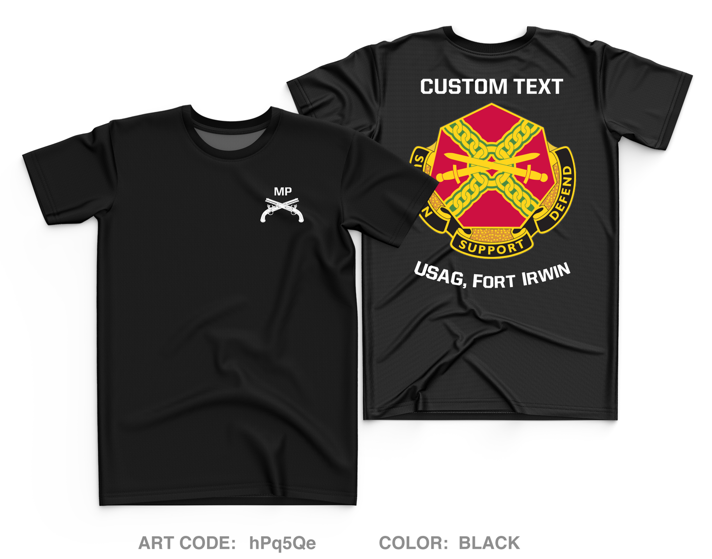 CUSTOM HHC, USAG, FICA Core Men's SS Performance Tee - hPq5Qe