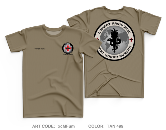 Combat Paramedic Course Core Men's SS Performance Tee - xcMFum