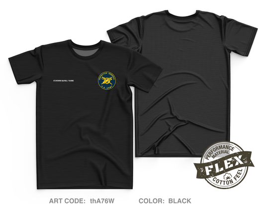 CUSTOM MCoE Inspector General, Fort Moore Core Men's SS Flex Performance Tee - thA76W