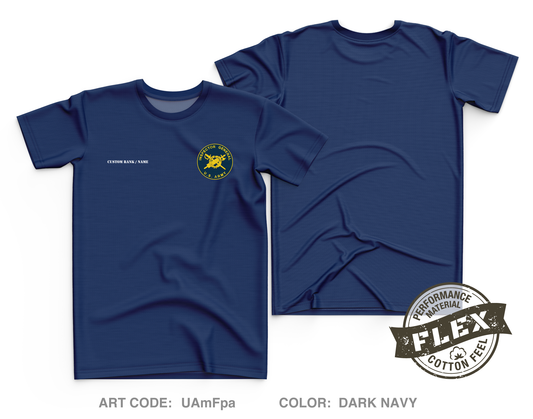 CUSTOM MCoE Inspector General, Fort Moore Core Men's SS Flex Performance Tee - UAmFpa