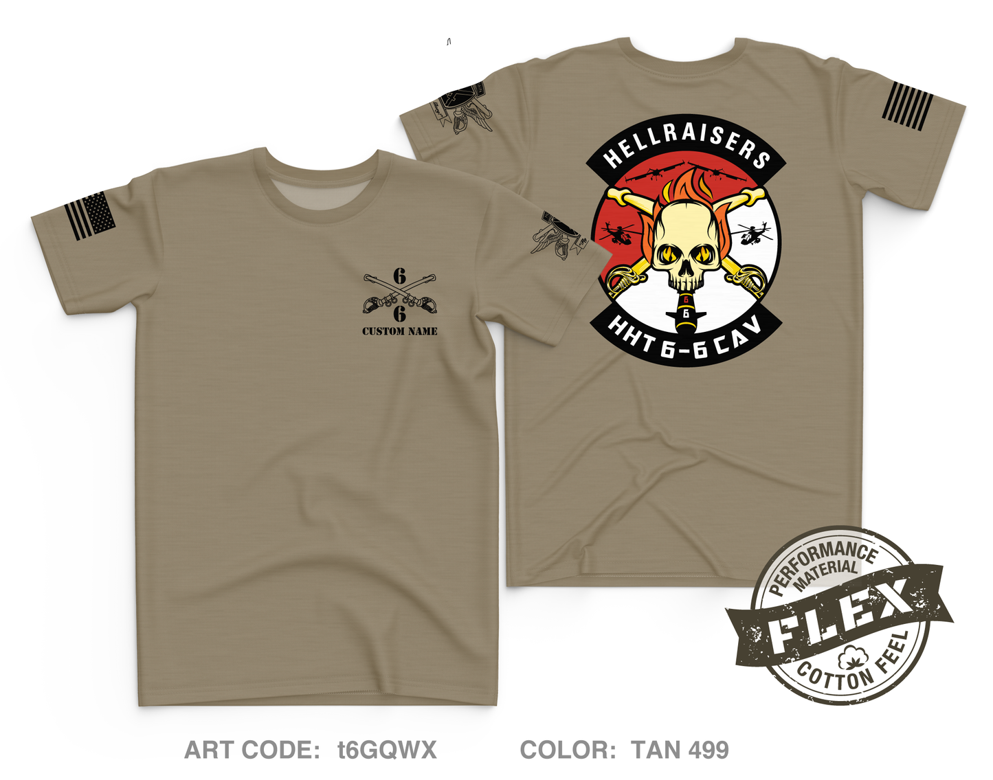 CUSTOM HHT Core Men's SS Flex Performance Tee - t6GQWX