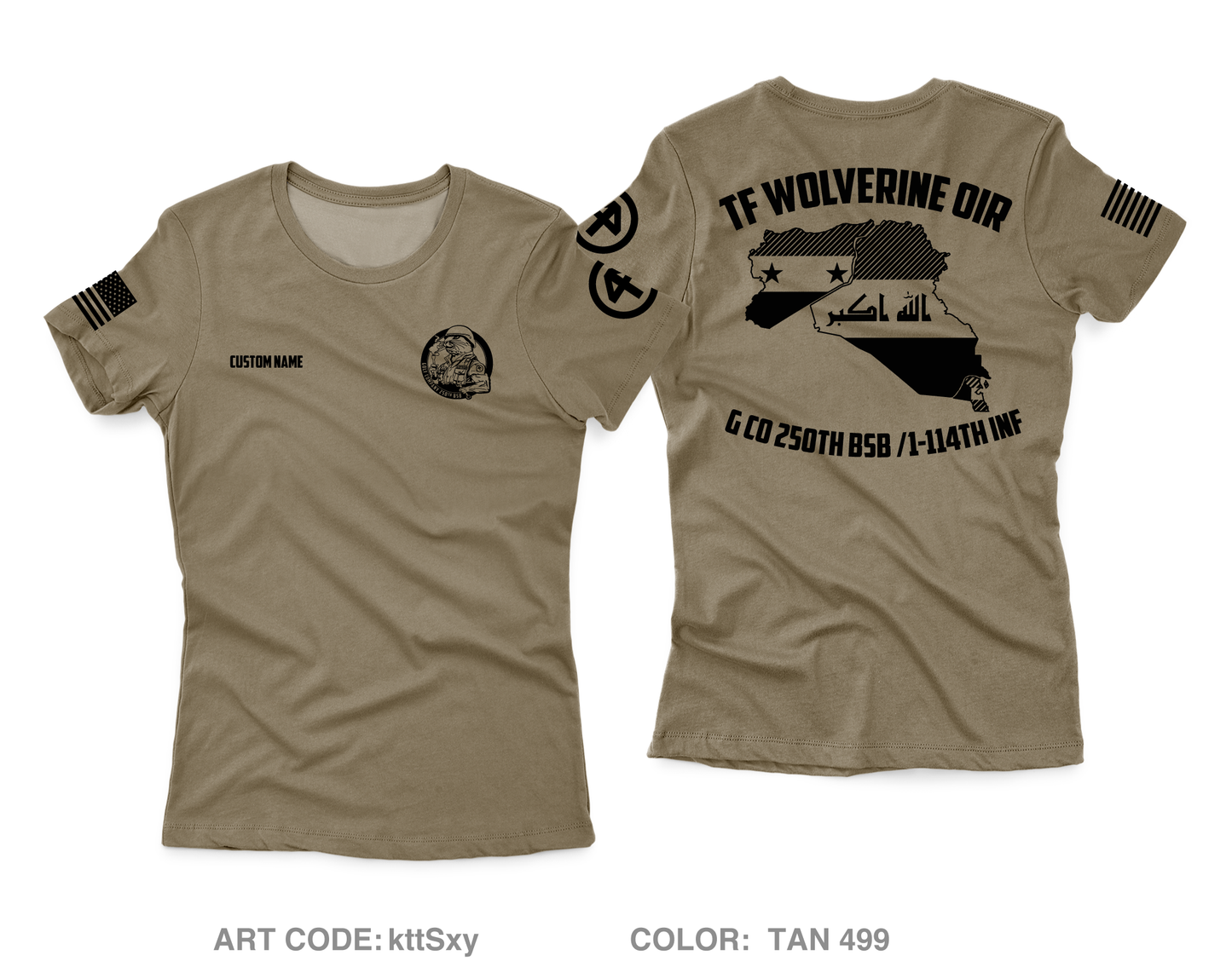 CUSTOM G co, 250th BSB Core Women's SS Performance Tee - kttSxy