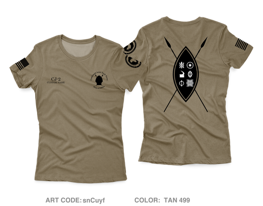 CUSTOM CJTF HOA CJ-2 Core Women's SS Performance Tee - snCuyf