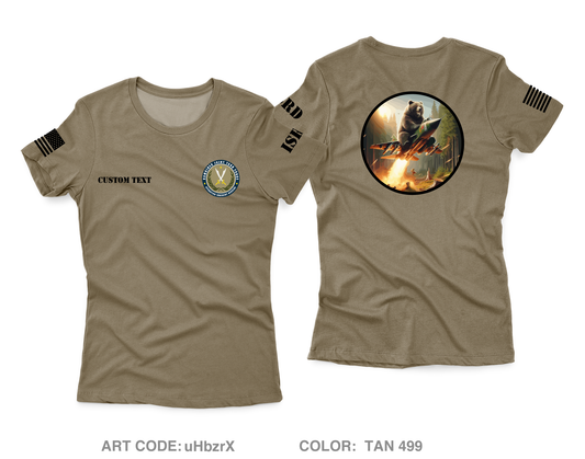 CUSTOM CJTF-CJ24 ISRD Core Women's SS Performance Tee - uHbzrX