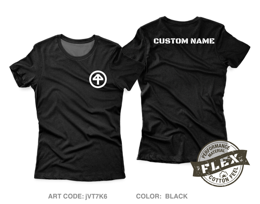 CUSTOM 44IBCT Core Women's SS Flex Performance Tee - jVT7K6