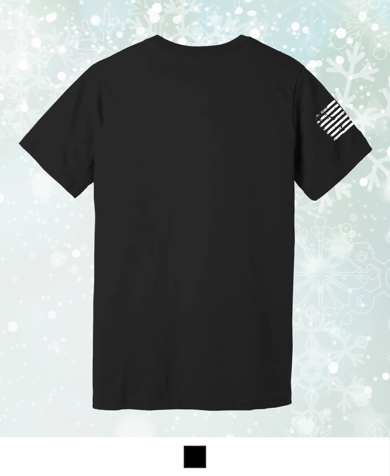 Emblem Holiday Series Comfort Unisex Cotton SS Tee - Santa