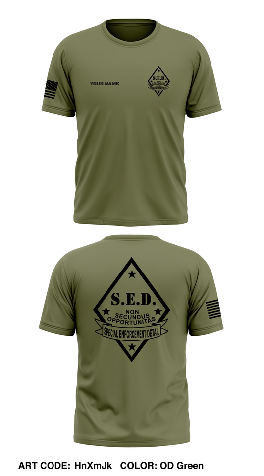 CUSTOM SED Store 1 Core Men's SS Performance Tee - HnXmJk