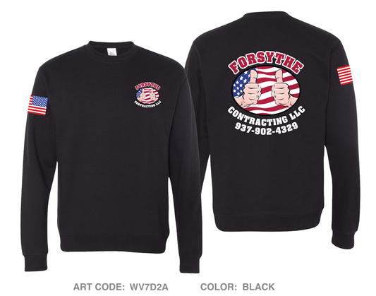 Forsythe Contracting LLC  Comfort Unisex Crewneck Sweatshirt - WV7D2A