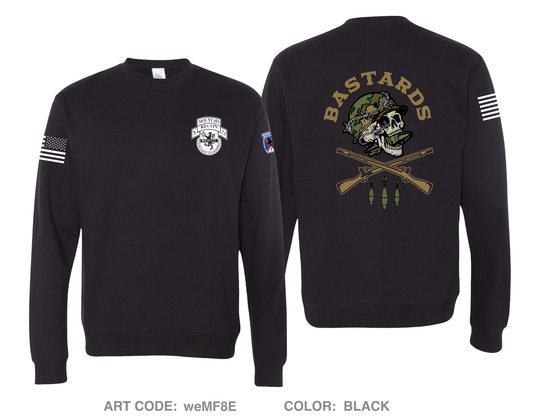 MTRS, A TRP, 3-71 CAV, 1IBCT, 10TH MTN Comfort Unisex Crewneck Sweatshirt - weMF8E