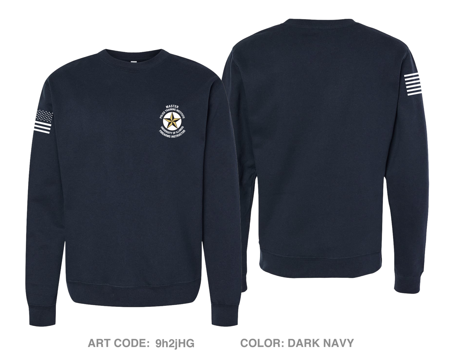 Police Training Institute-MFI Comfort Unisex Crewneck Sweatshirt - 9h2jHG