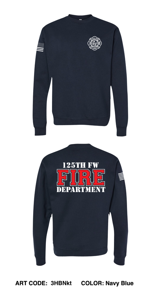 125th Fire & Emergency Services Store 1 Comfort Unisex Crewneck Sweatshirt - 3HBNkt