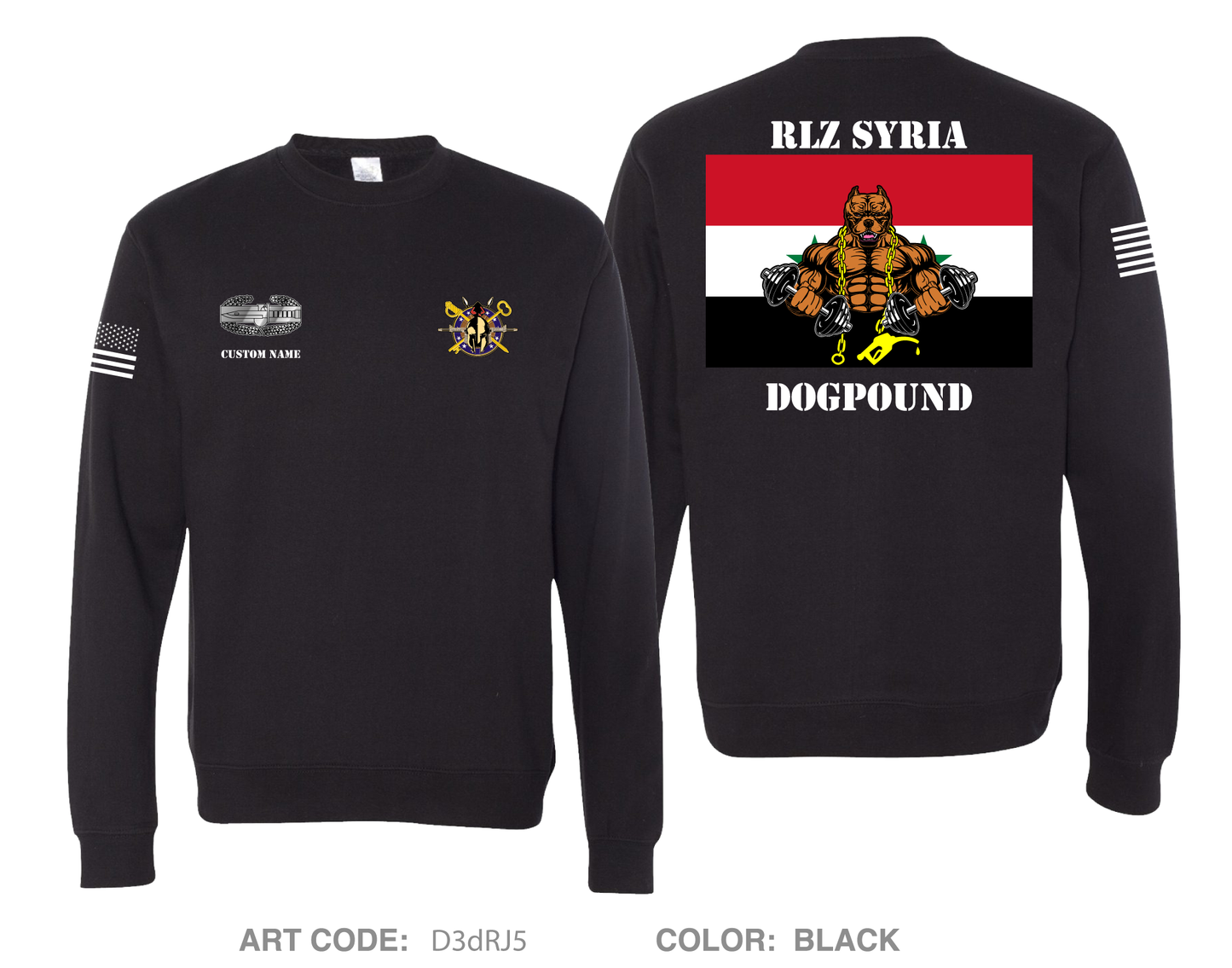 CUSTOM A Co. 68th DSSB, 4DSB Comfort Unisex Crewneck Sweatshirt - D3dRJ5