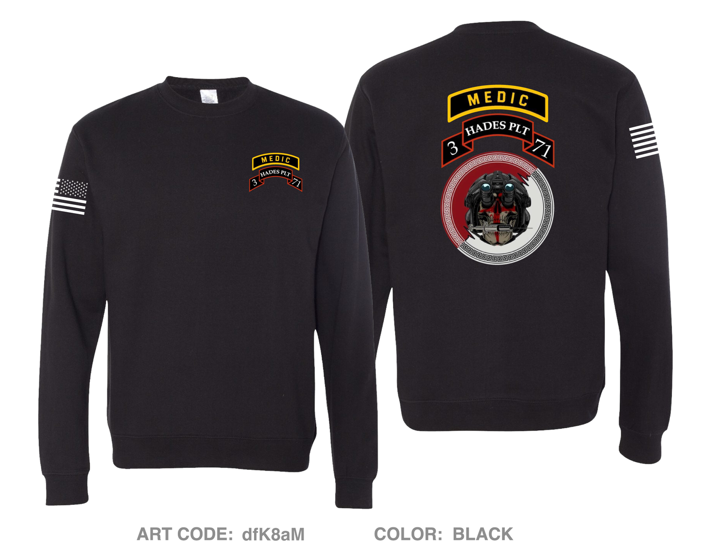 3-71 CAV Comfort Unisex Crewneck Sweatshirt - dfK8aM