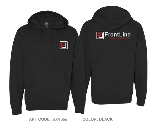 Frontline Equipment and Consulting Comfort Unisex Hooded Sweatshirt - dXVb5s