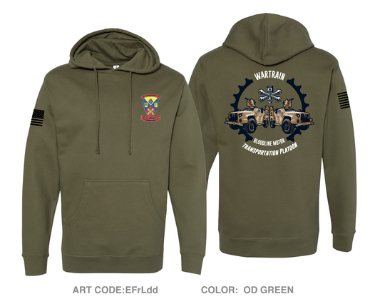 2nd Battalion 5th Marines Comfort Unisex Hooded Sweatshirt - EFrLdd