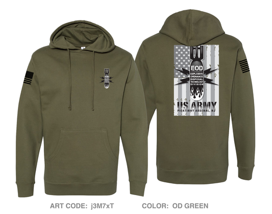 Explosive Ordnance Disposal Technology Division (EOD) Comfort Unisex Hooded Sweatshirt - j3M7xT