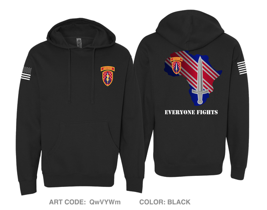 2D Security Force Assistance Brigade Comfort Unisex Hooded Sweatshirt - QwVYWm