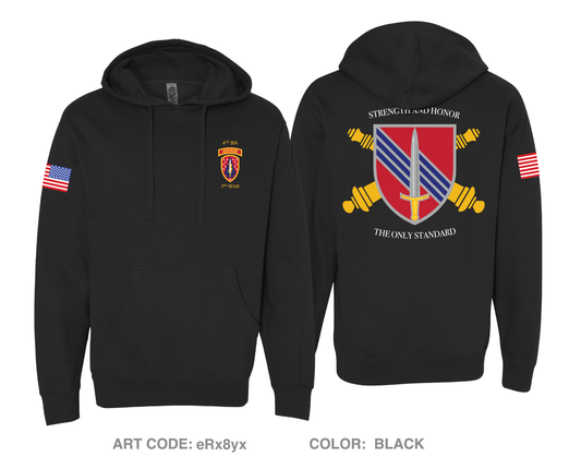 3rd SFAB, 4th Battalion Comfort Unisex Hooded Sweatshirt - eRx8yx