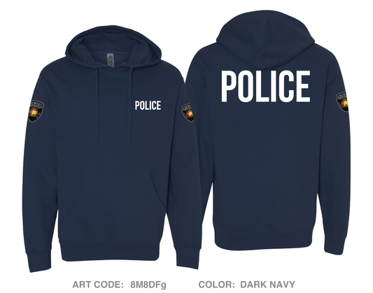 Maplesville Police Department Comfort Unisex Hooded Sweatshirt - 8M8DFg