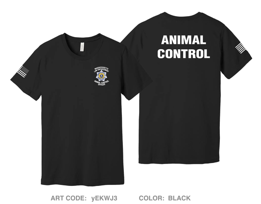 Animal Control Officer Comfort Unisex Cotton SS Tee - yEKWJ3