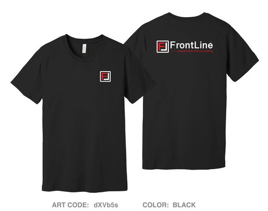 Frontline Equipment and Consulting Comfort Unisex Cotton SS Tee - dXVb5s