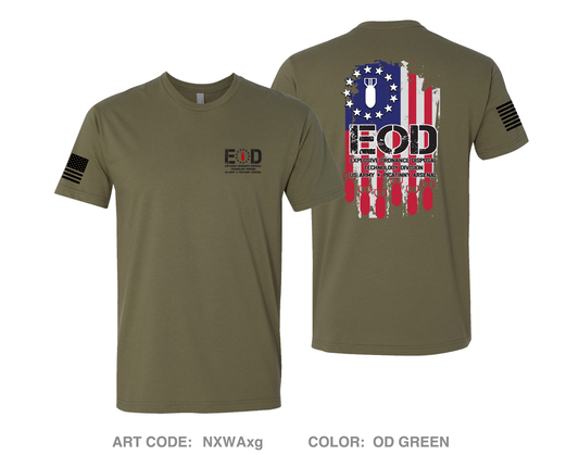 Explosive Ordnance Disposal Technology Division (EOD) Comfort Unisex Cotton SS Tee - NXWAxg