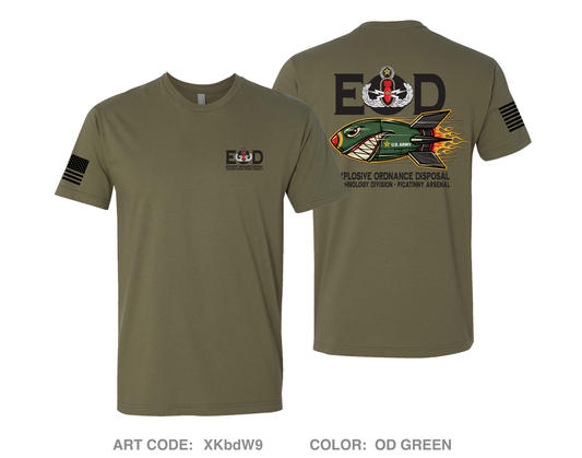 Explosive Ordnance Disposal Technology Division (EOD) Comfort Unisex Cotton SS Tee - XKbdW9