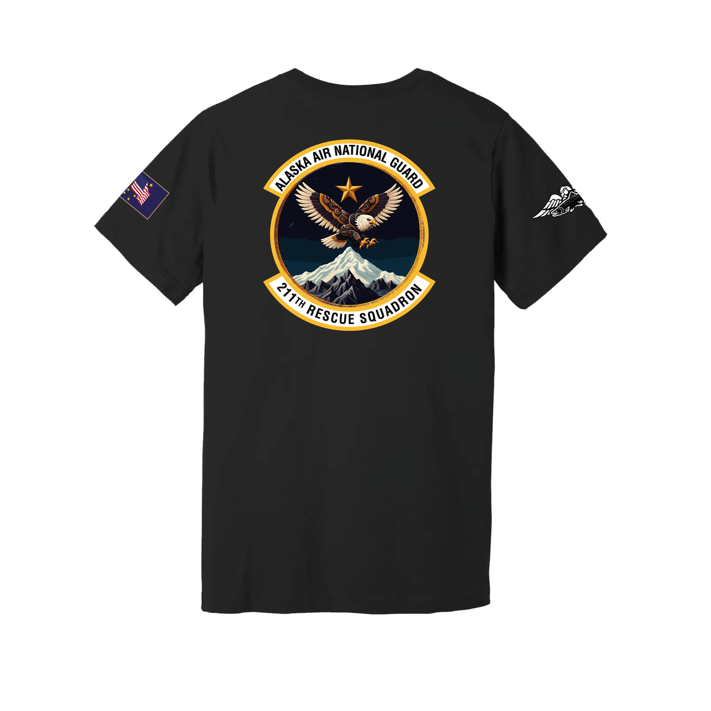 211th Comfort Unisex Cotton SS Tee - Air National Guard (Mountain)