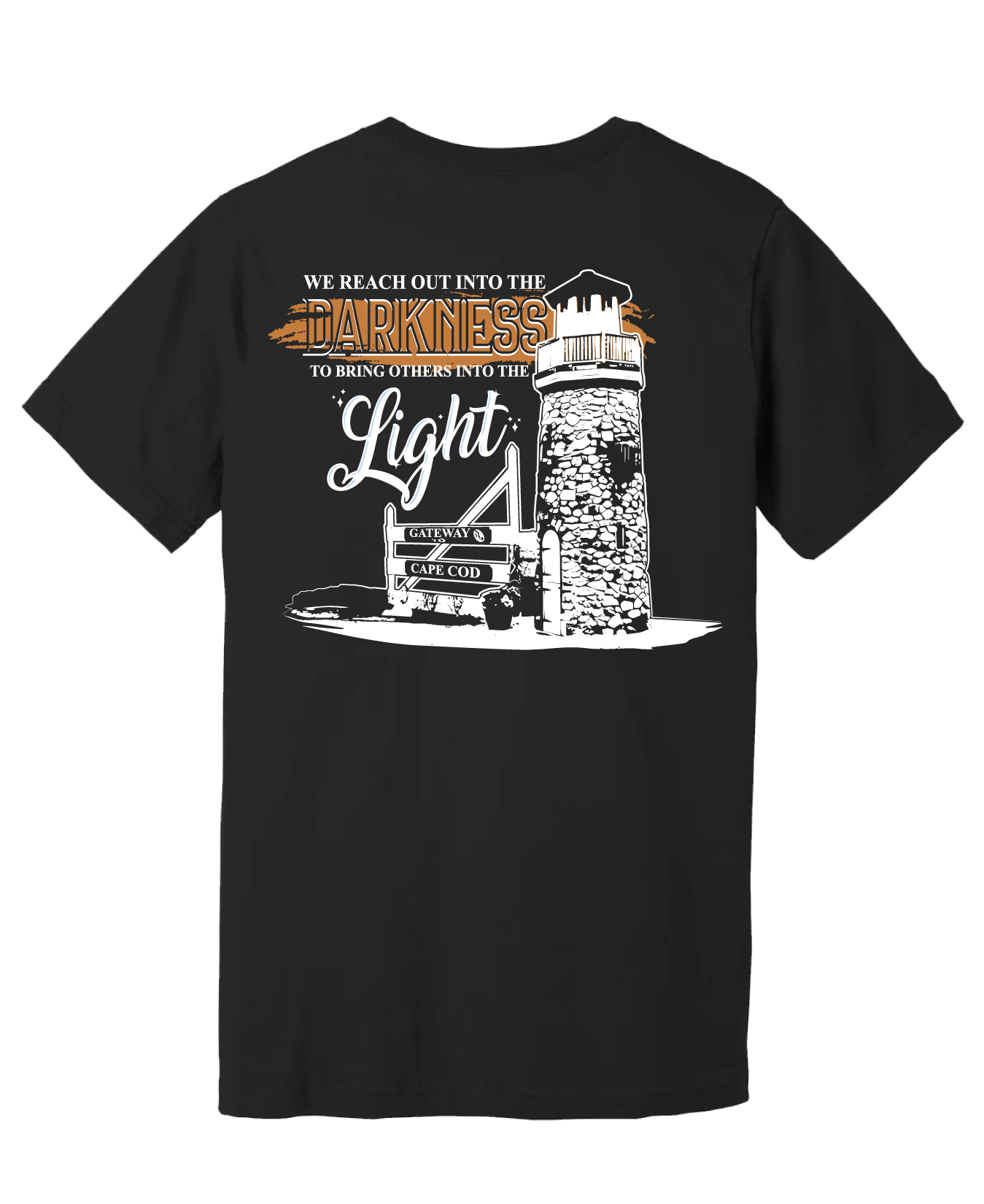 Wareham EMS Comfort Unisex Cotton SS Tee - Lighthouse