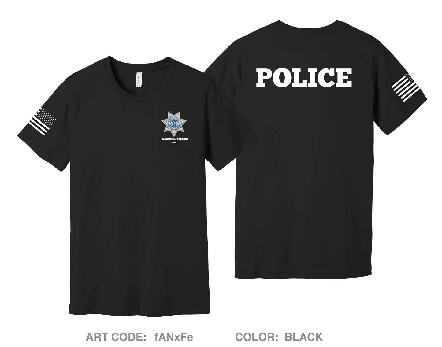 Joliet Police Department Comfort Unisex Cotton SS Tee - fANxFe