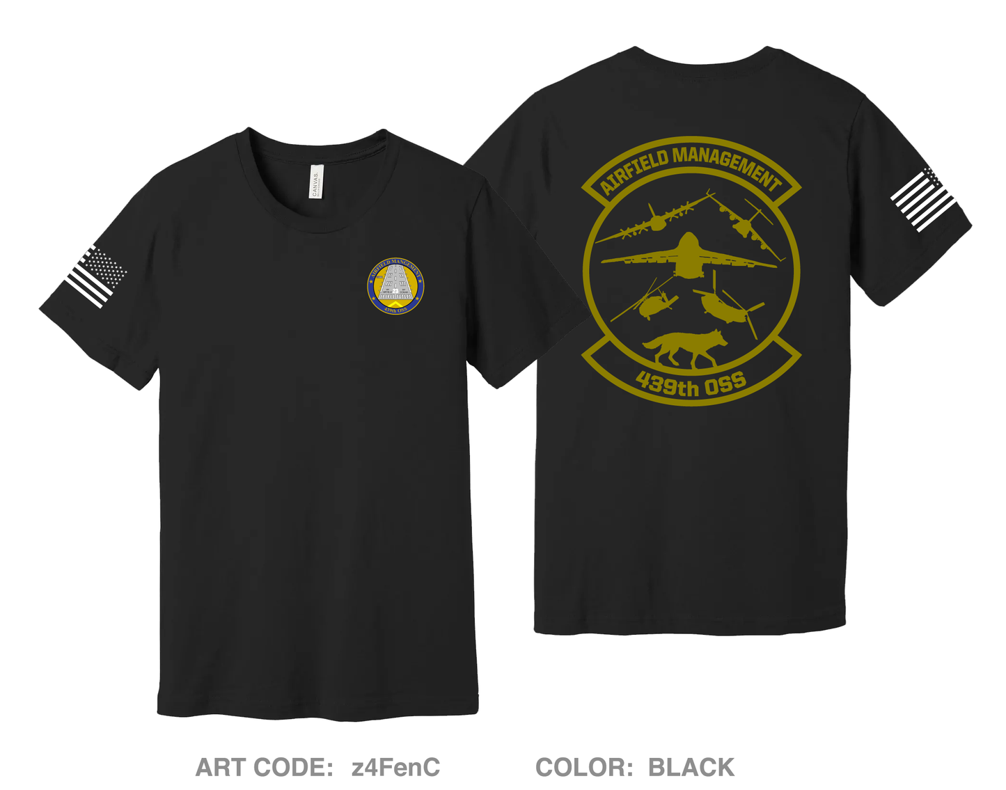 KCEF 439TH AIRFIELD MANAGEMENT Comfort Unisex Cotton SS Tee - z4FenC