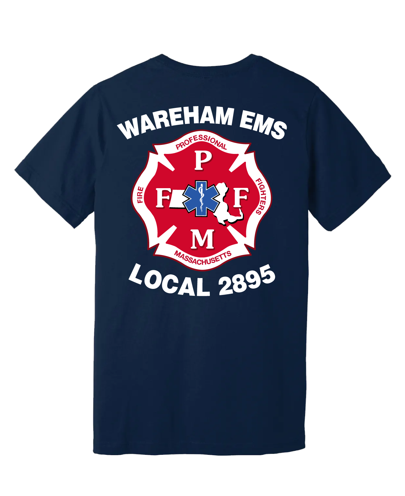 Wareham EMS Comfort Unisex Cotton SS Tee - Local 2895