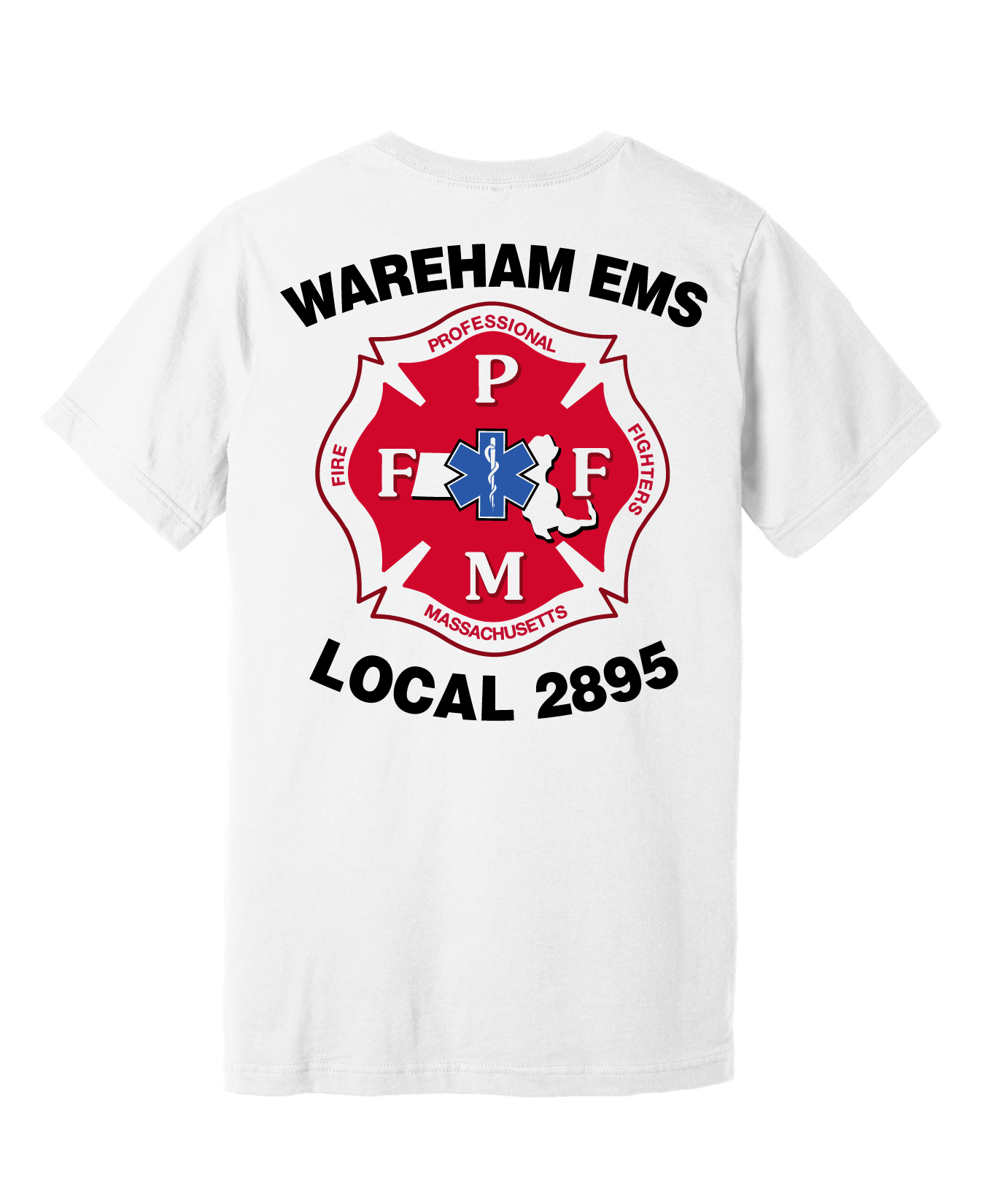 Wareham EMS Comfort Unisex Cotton SS Tee - Local 2895