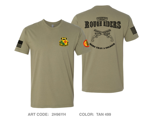 226th Military Police Battalion Comfort Unisex Cotton SS Tee - 2H96YH