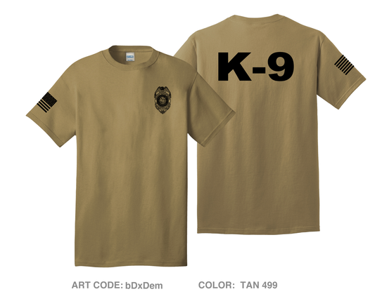 Putnamville K-9 Comfort Unisex Cotton SS Tee - bDxDem