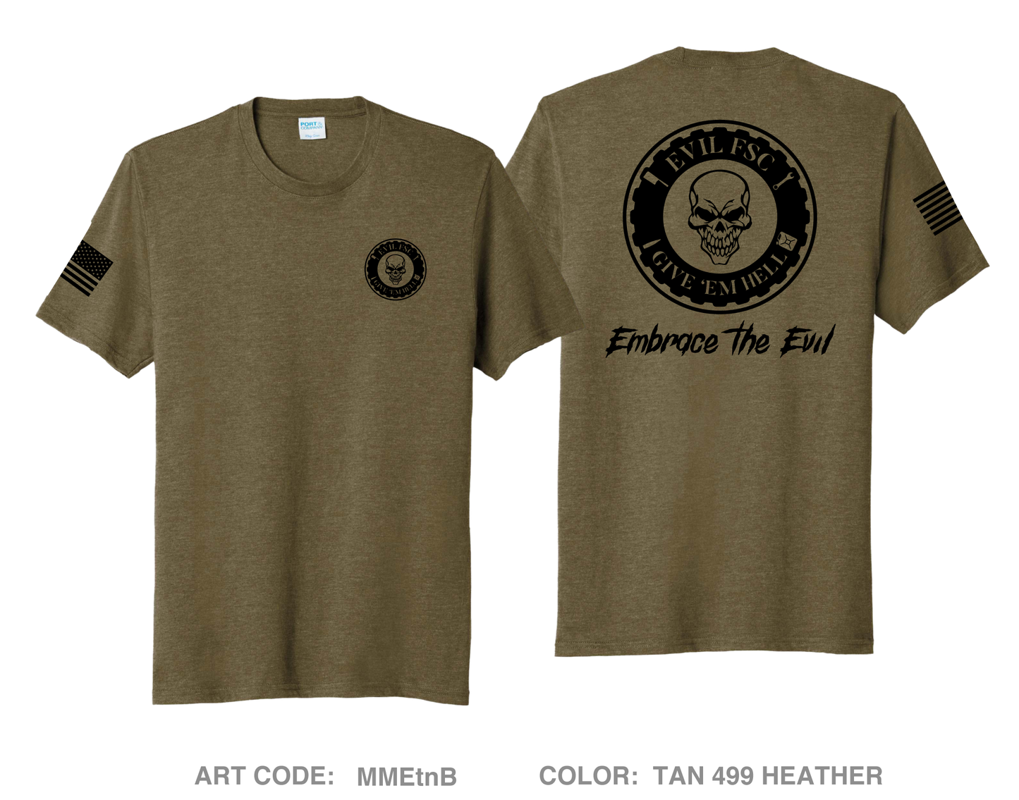 E FSC, 2BEB, 3ABCT Comfort Unisex Triblend SS Tee - MMEtnB