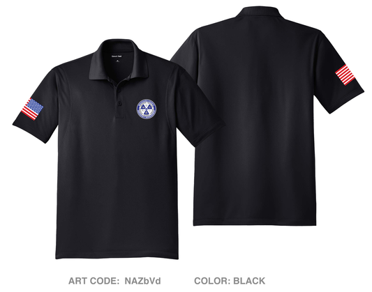 Waushara County Emergency Management Hi-Tech Performance Men's SS Polo - NAZbVd