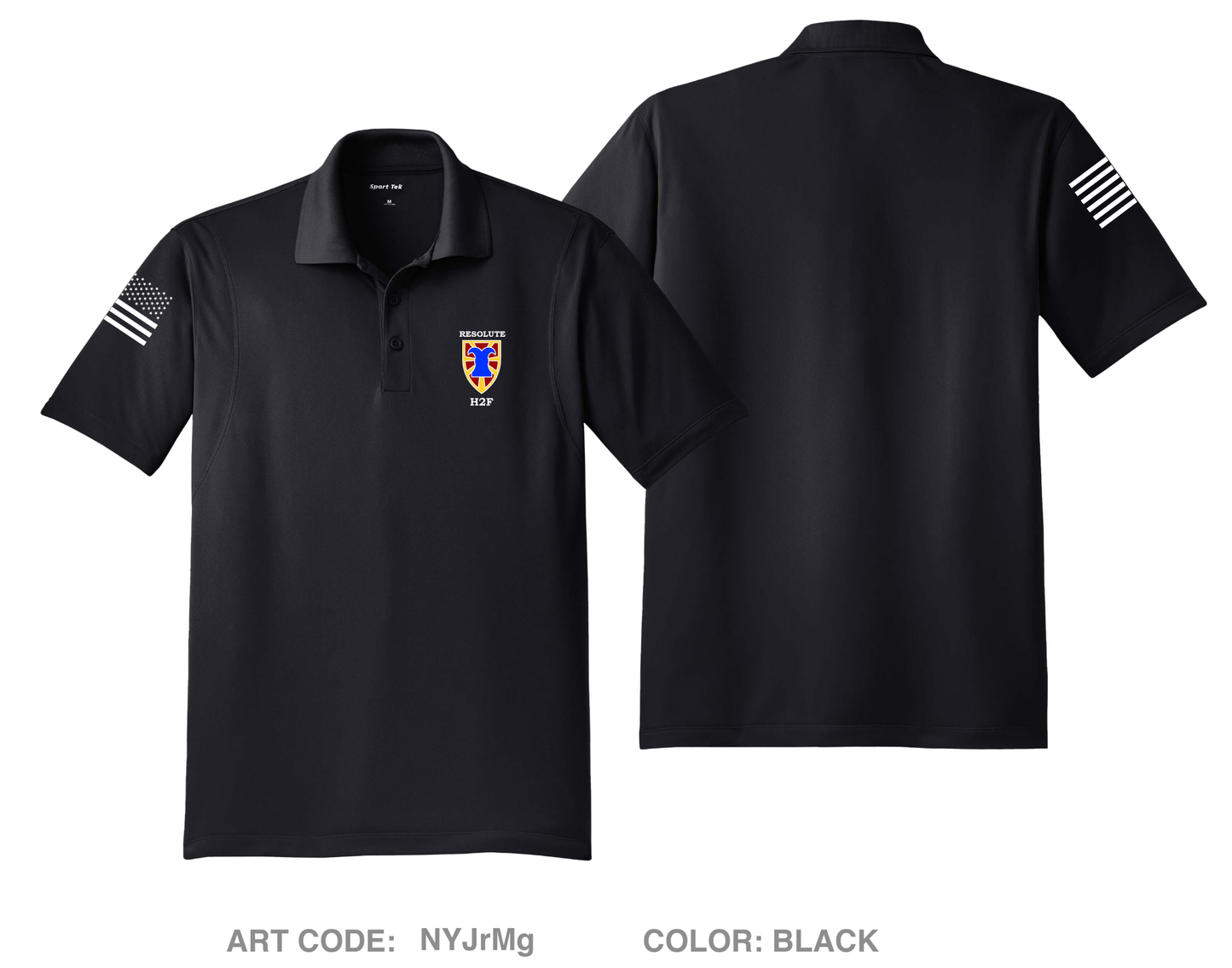 7th Transportation Brigade Expeditionary Hi-Tech Performance Men's SS Polo - NYJrMg